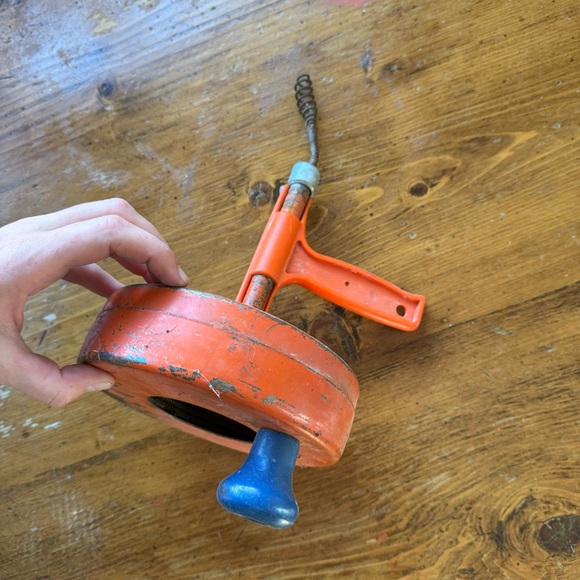 VINTAGE PLUMBING General Wire Spring DRAIN CLEANER SNAKE - Picture 4 of 4